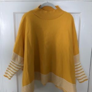 Knit Cape Sweater/poncho